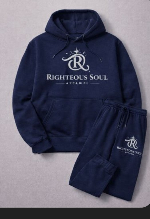 Righteous Soul Classic Sweatsuit – Navy